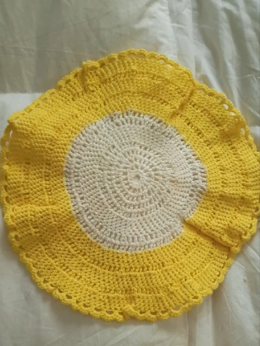 Handcrafted Crochet Hair Snoods - Pink, Yellow, Cream